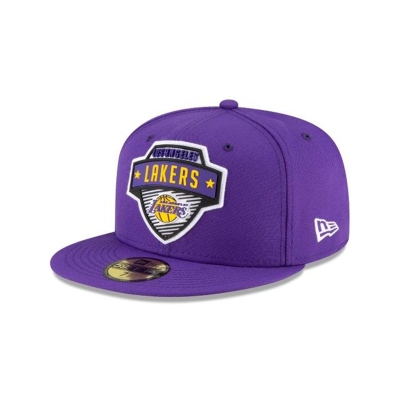 Los Angeles Lakers Gorra | New Era NBA Tip Off Edition 59fifty Fitted Cap Mexico - Morados